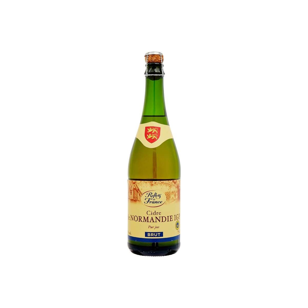 De Normandie IGP Cidre Dry 750 ml – suchý francouzský cider z Normandie