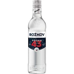 Vodka Božkov 43 % – česká prémiová vodka s vyšší silou | Stock Plzeň