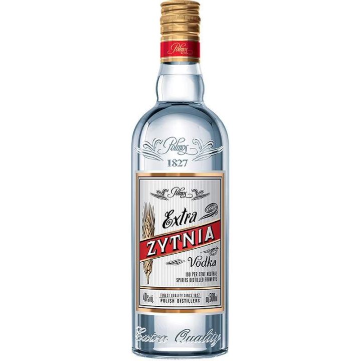 Extra Żytnia Vodka 40 % 0,5l – prémiová polská žitná vodka | Polmos Bielsko-Biała