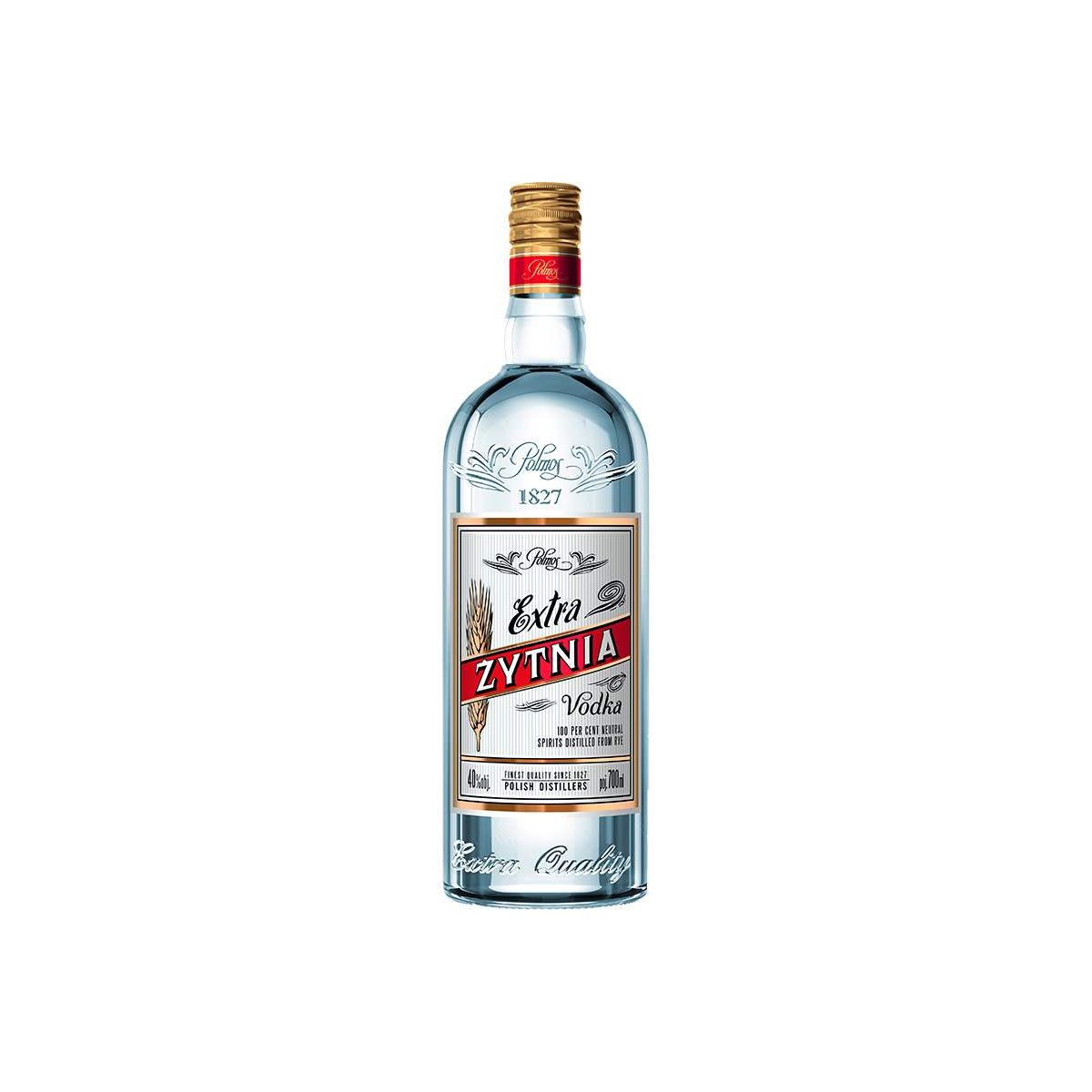 Extra Żytnia Vodka 40 % 0,7l – prémiová polská žitná vodka | Polmos Bielsko-Biała