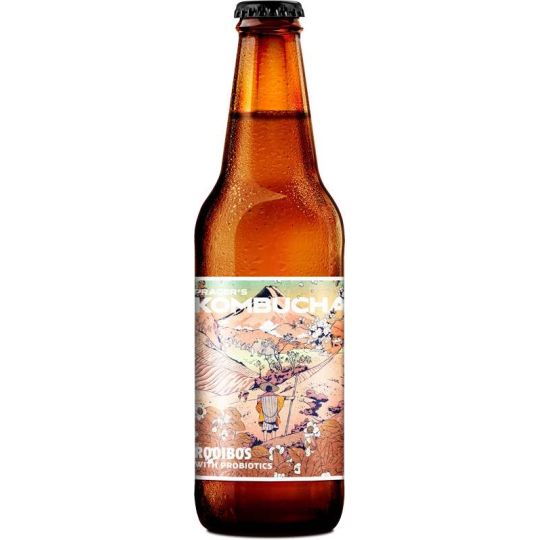 Prager's Kombucha Rooibos 0,33l - sklo