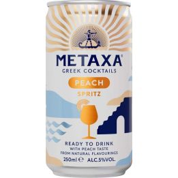 Metaxa Peach Spritz 0,25l - plech