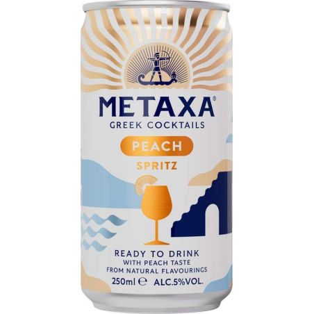 Metaxa Peach Spritz 0,25l - plech