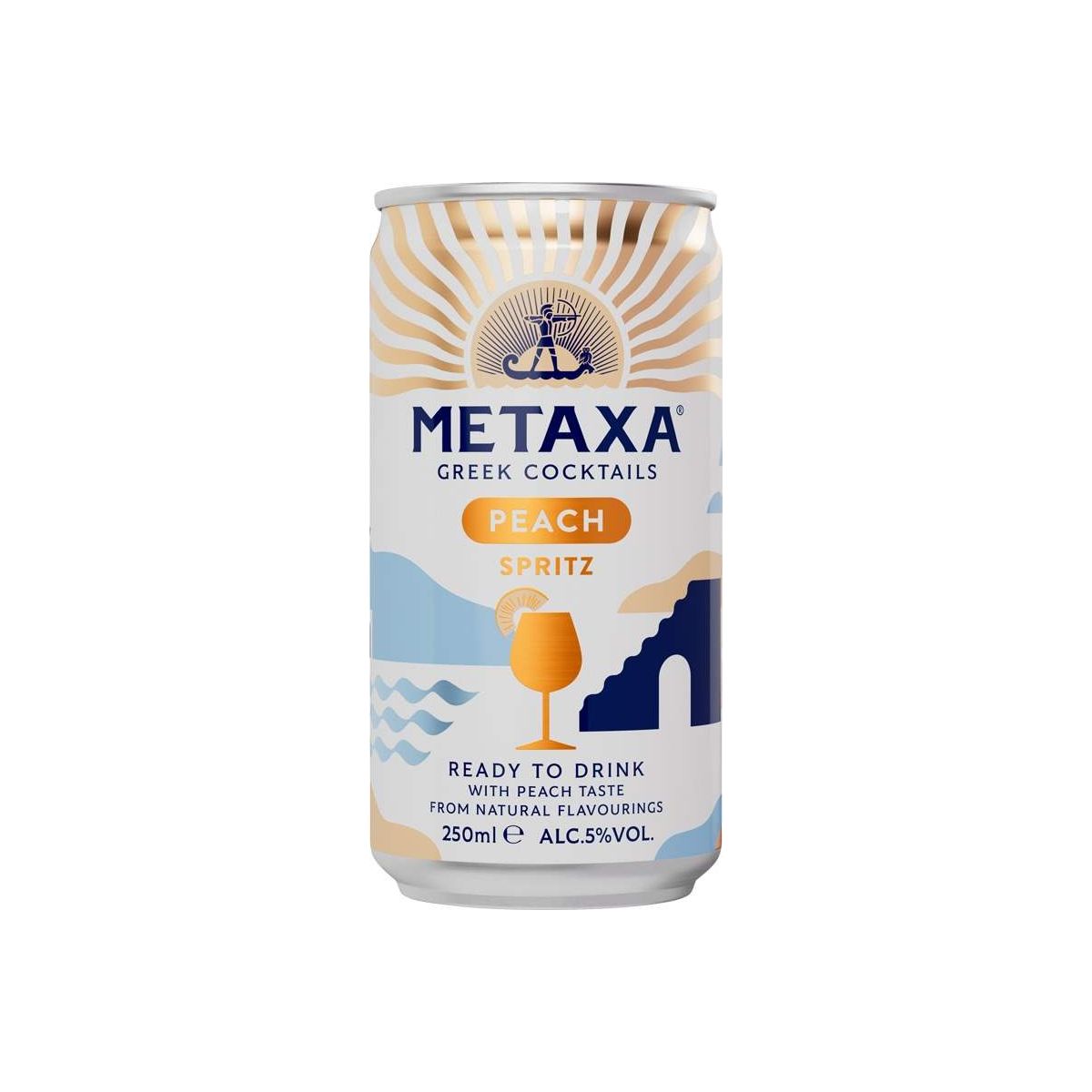 Metaxa Peach Spritz 0,25l - plech