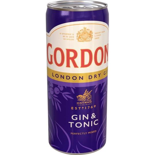 Gordon's Gin & Tonic 0,25l - plech