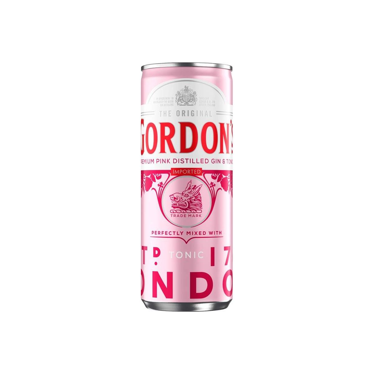 Gordon's Pink Gin & Tonic 0,25l - plech