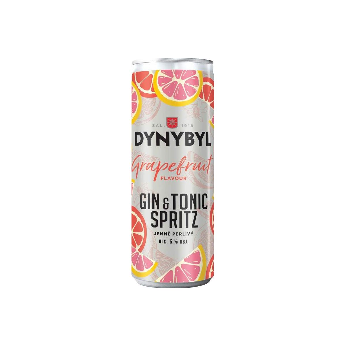 Dynybyl Gin & Tonic Spritz Grapefruit 0,25l - plech