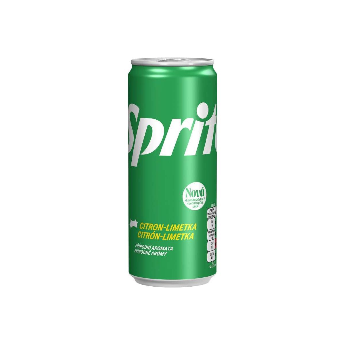 Sprite 0,33l - plech
