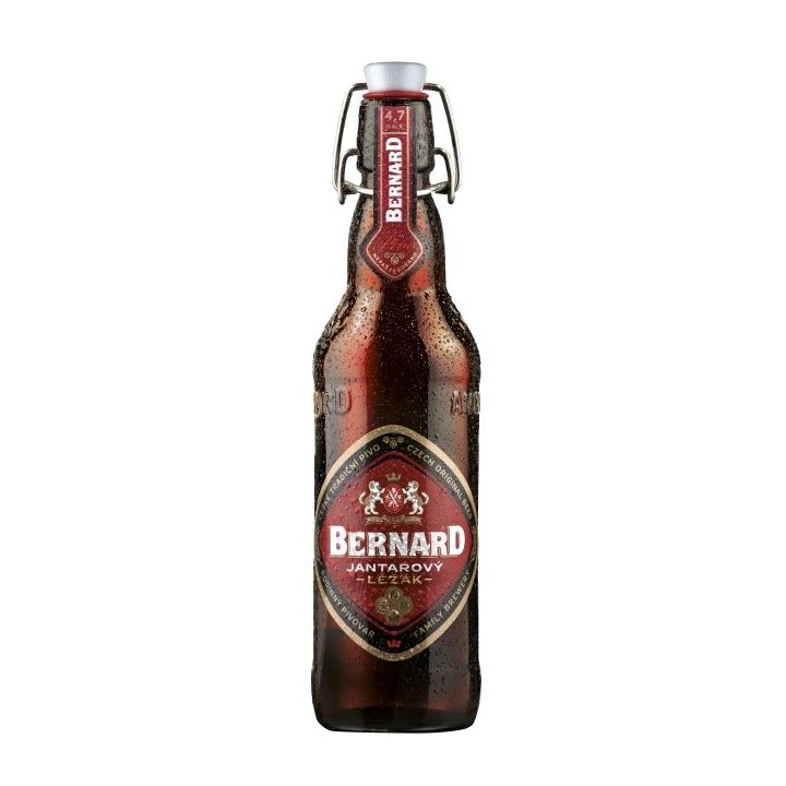Bernard Jantarový ležák 0,5l - sklo