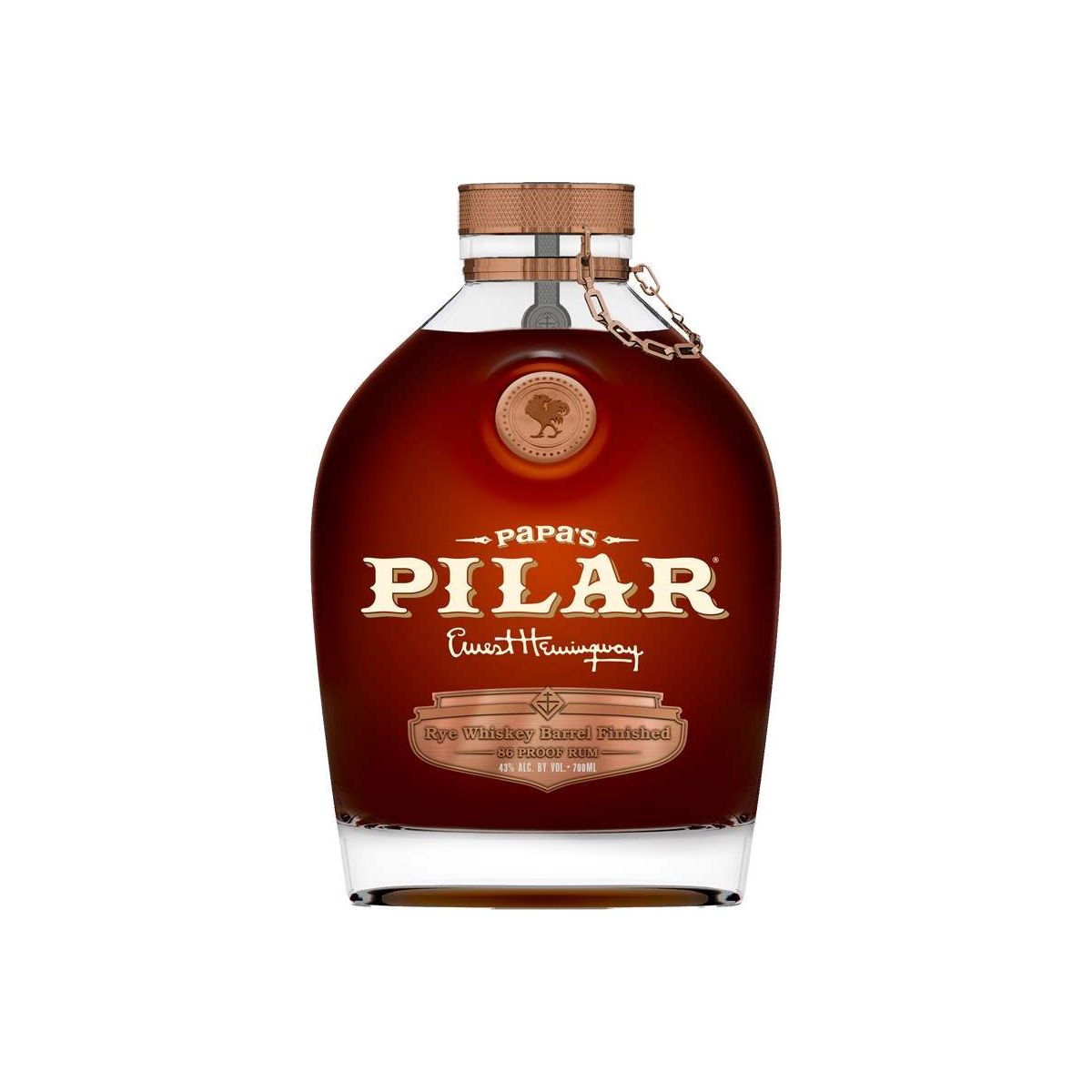 Papa's Pilar Rye Whiskey Barrel Finished 0,7l