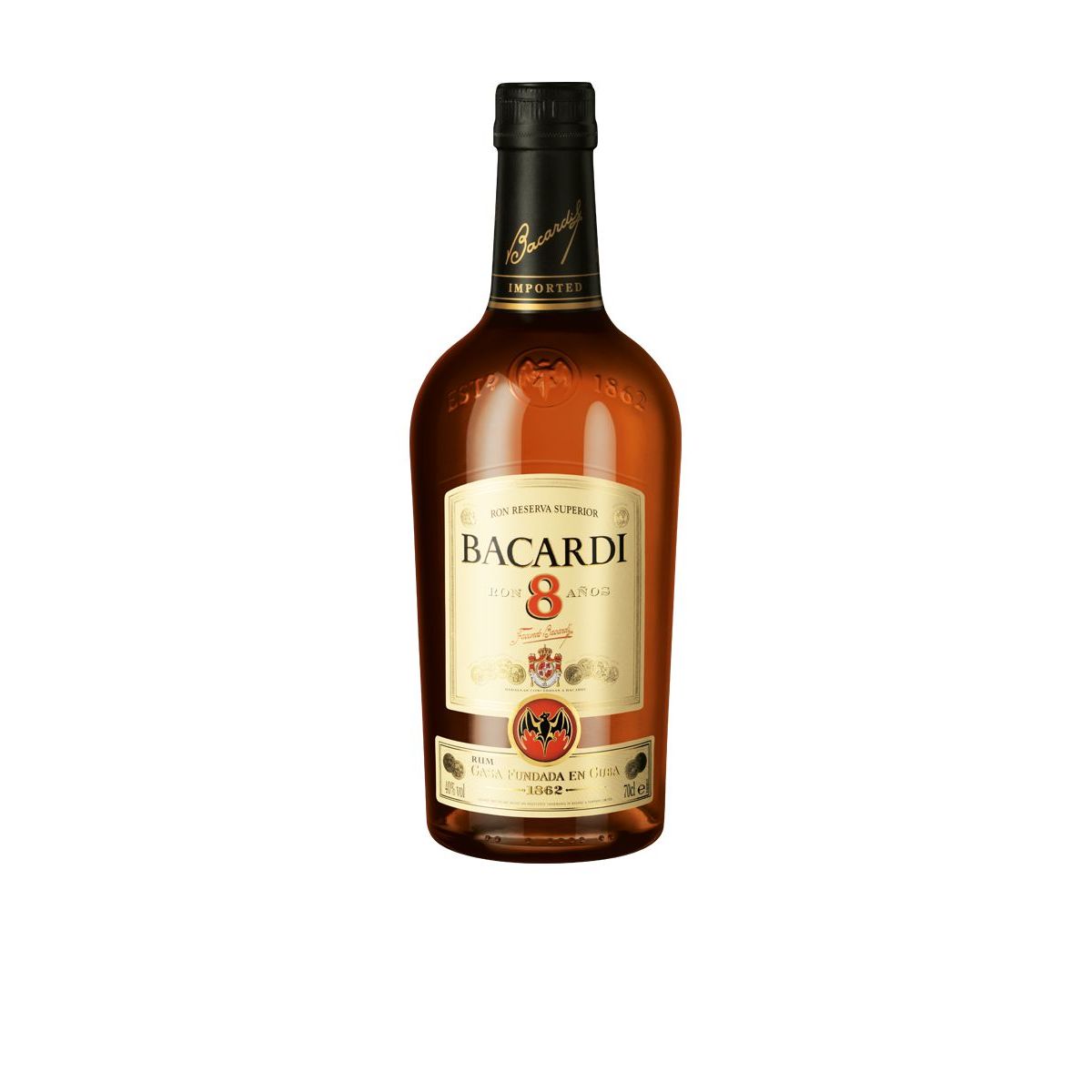 Bacardi ron Reserva Superior 8 Y.O. 0,7l