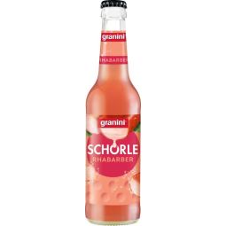 Granini Schorle Rebarbora 0,33l - sklo