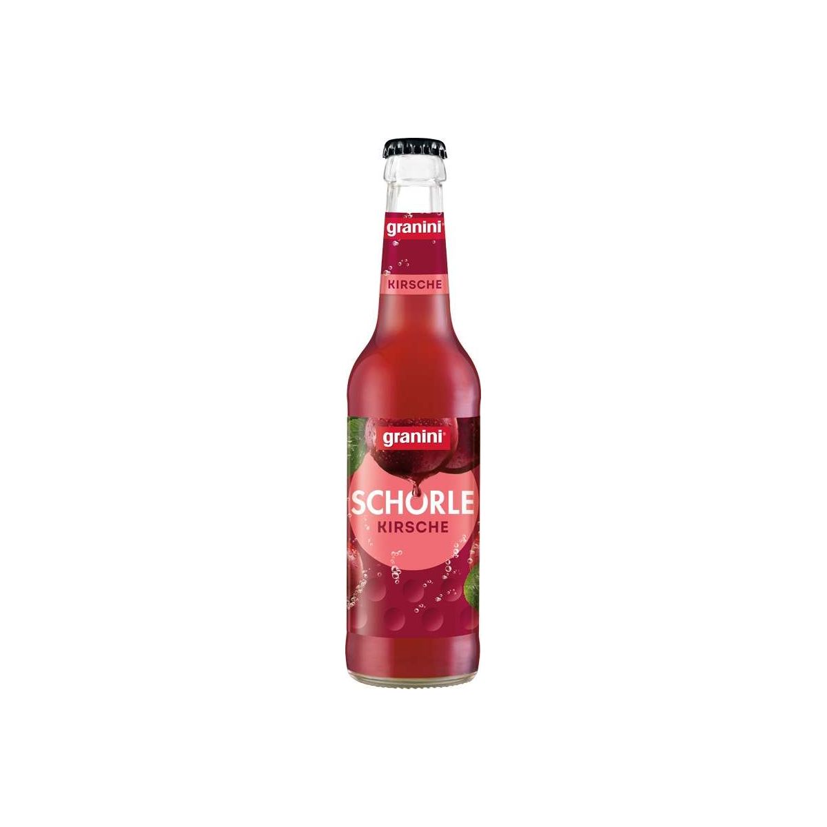 Granini Schorle Třešeň 0,33l - sklo