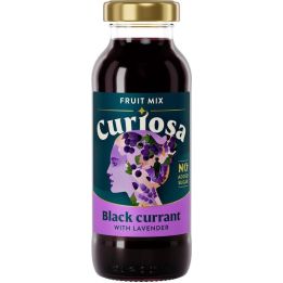 Curiosa Černý rybíz s levandulí 0,25l - sklo