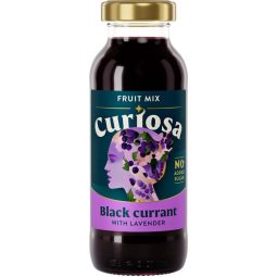 Curiosa Černý rybíz s levandulí 0,25l - sklo