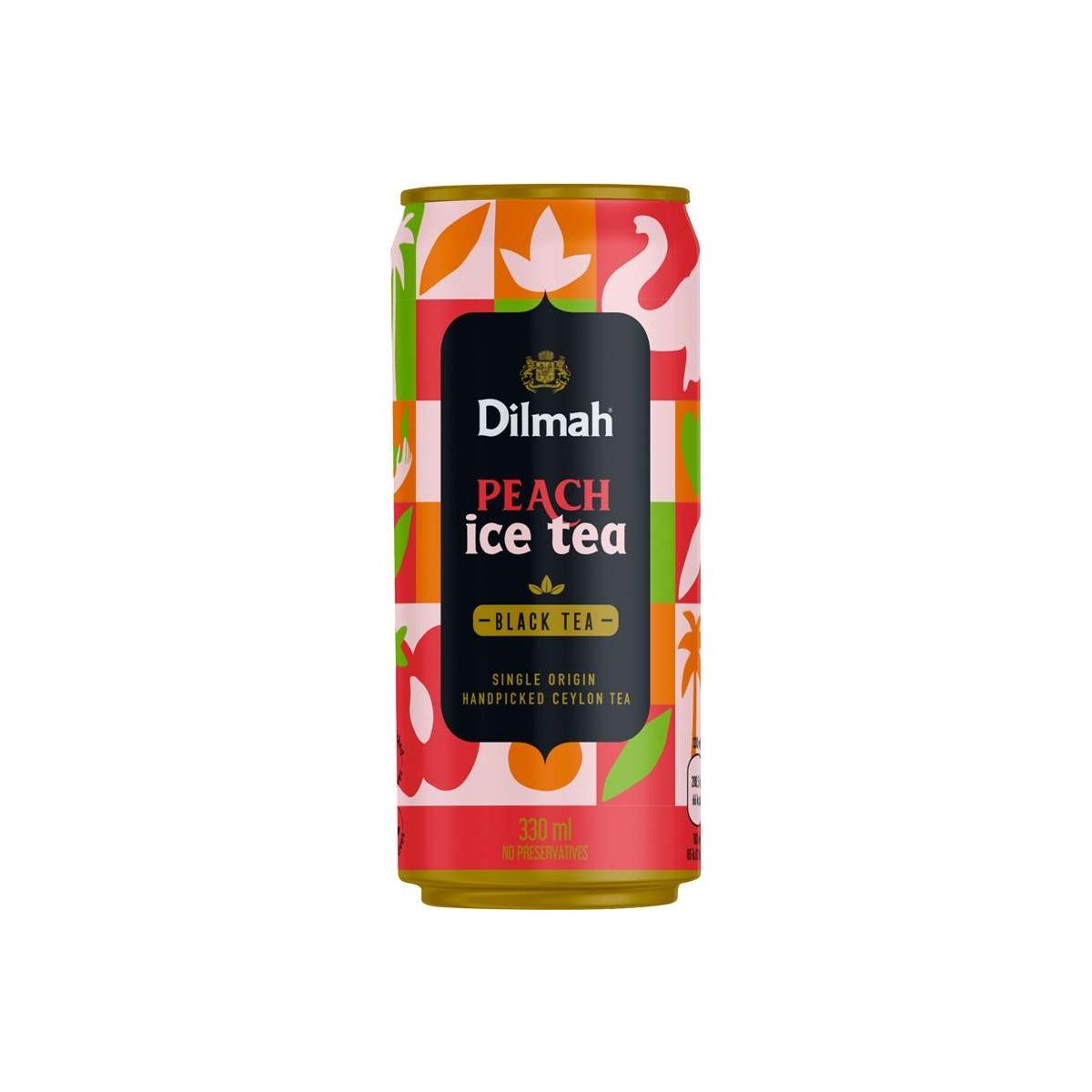 Dilmah Peach Ice Tea 0,33l - plech