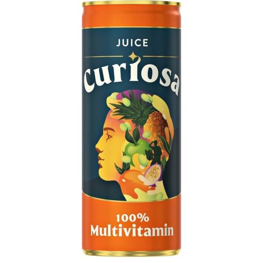 Curiosa Multivitamin 100% 0,33l - plech