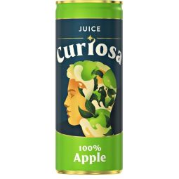 Curiosa Jablko 100% 0,33l - plech