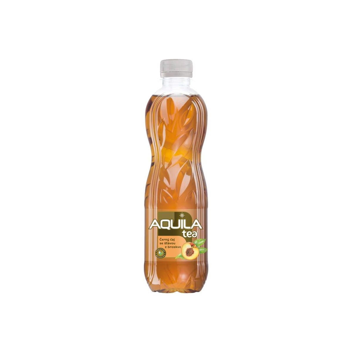 Aquila černý čaj se šťávou z broskve 0,5l - PET