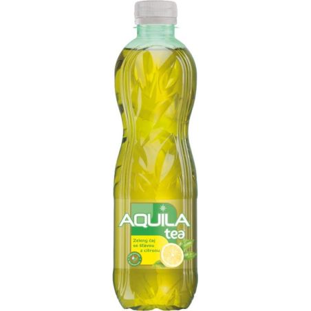 Aquila zelený čaj se šťávou z citronu 0,5l - PET