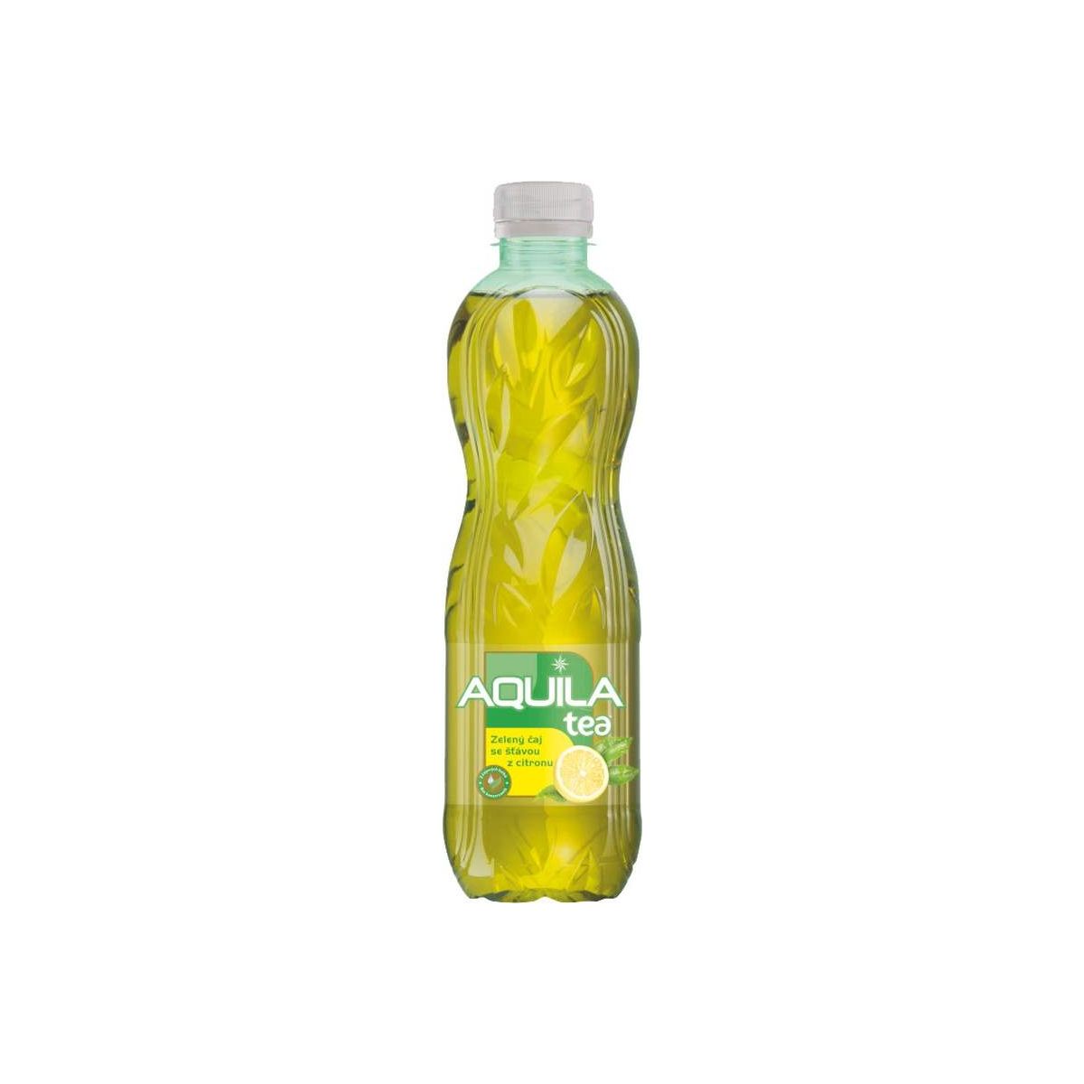 Aquila zelený čaj se šťávou z citronu 0,5l - PET