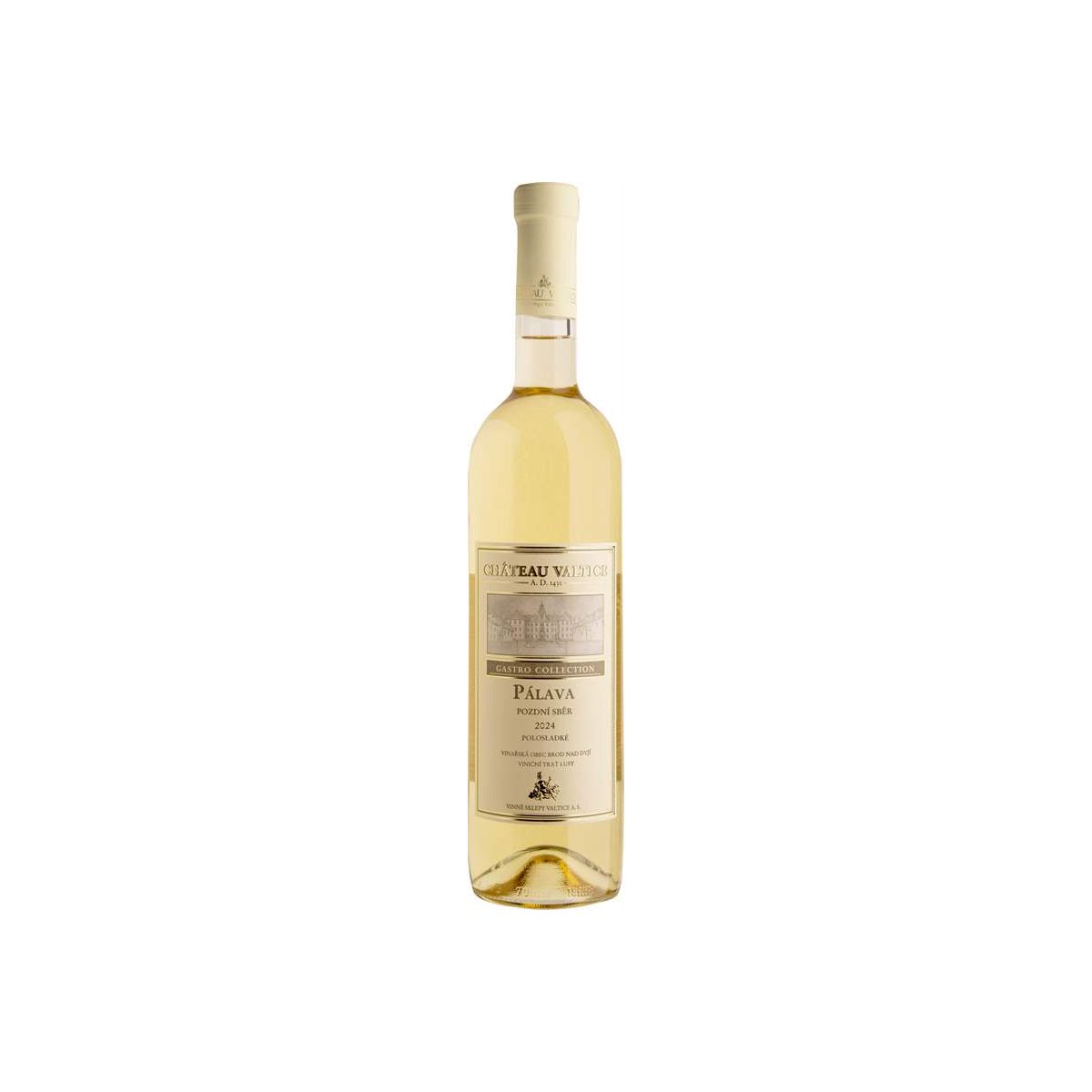 Pálava pozdní sběr 0,75l - Vinné sklepy Valtice