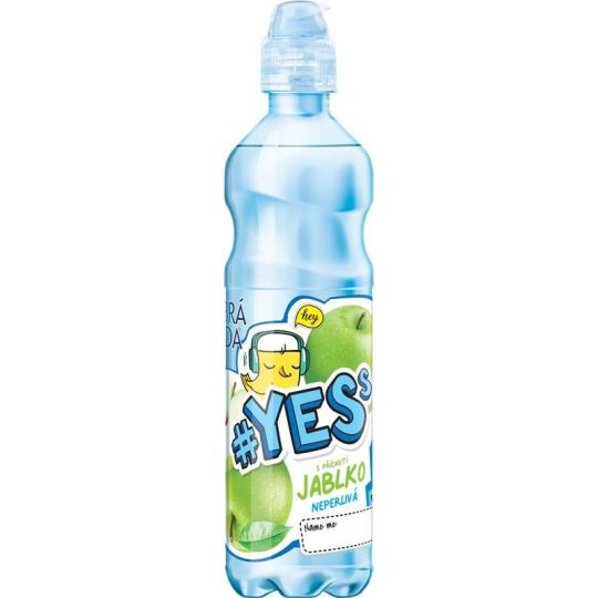 Dobrá voda YESs Jahoda neperlivá 0,5l - PET