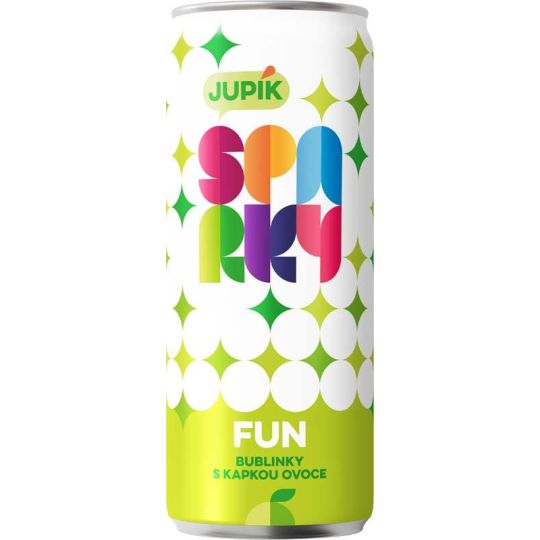 Jupík Sparky Fun 0,33l - plech