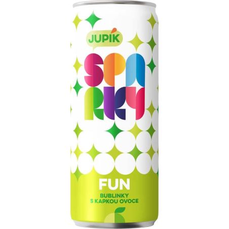 Jupík Sparky Fun 0,33l - plech