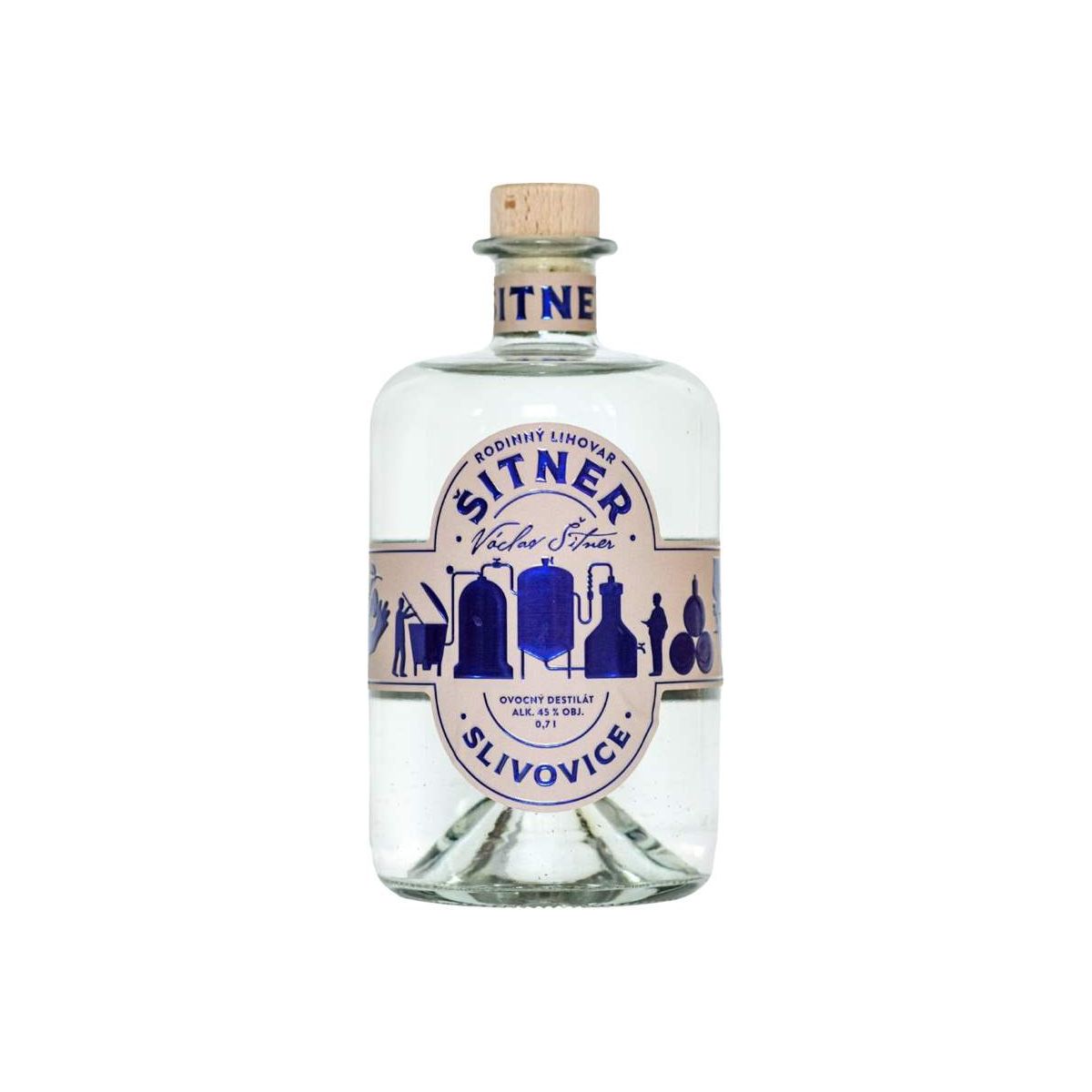 Šitner Slivovice 45% 0,7l