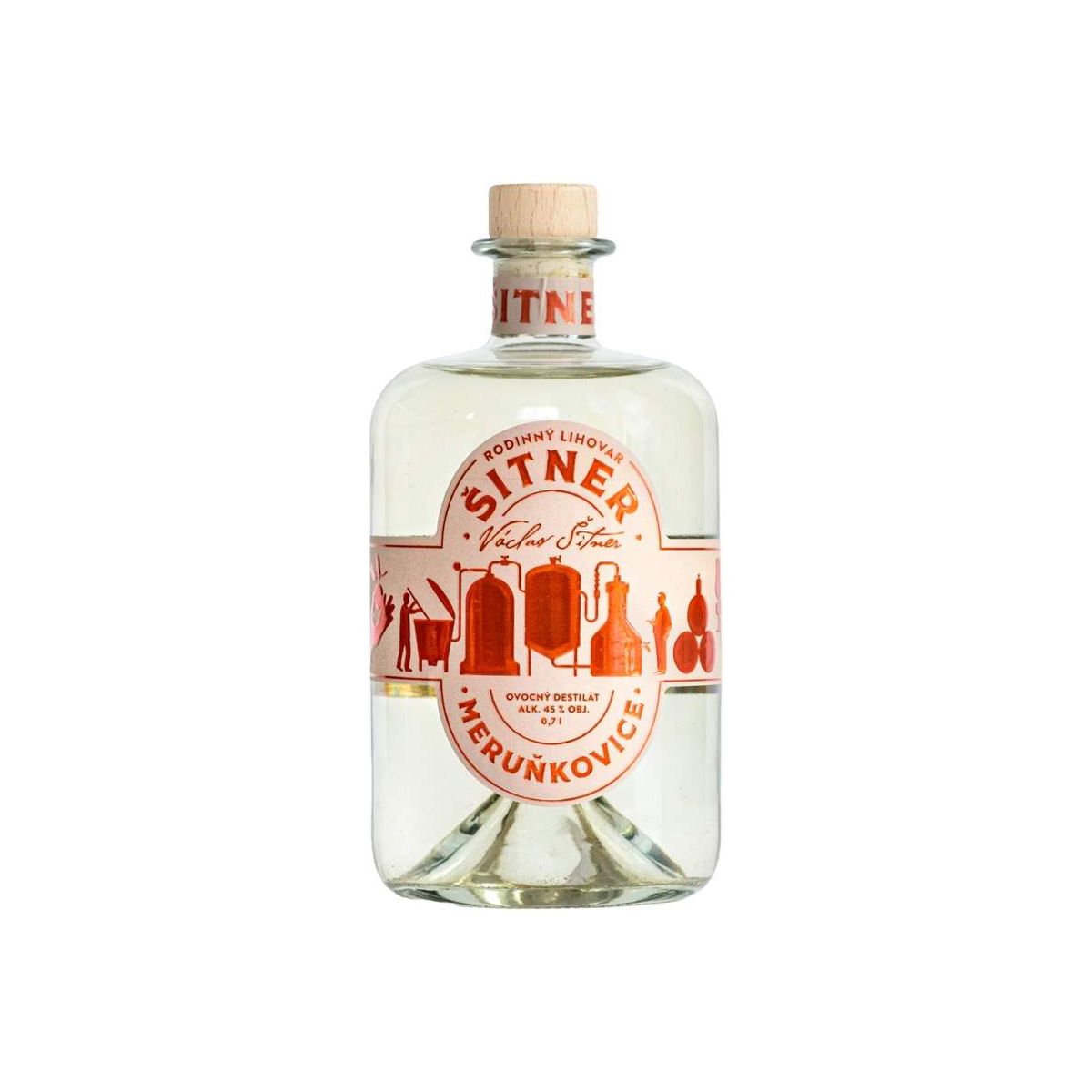 Šitner Meruňkovice 45% 0,7l