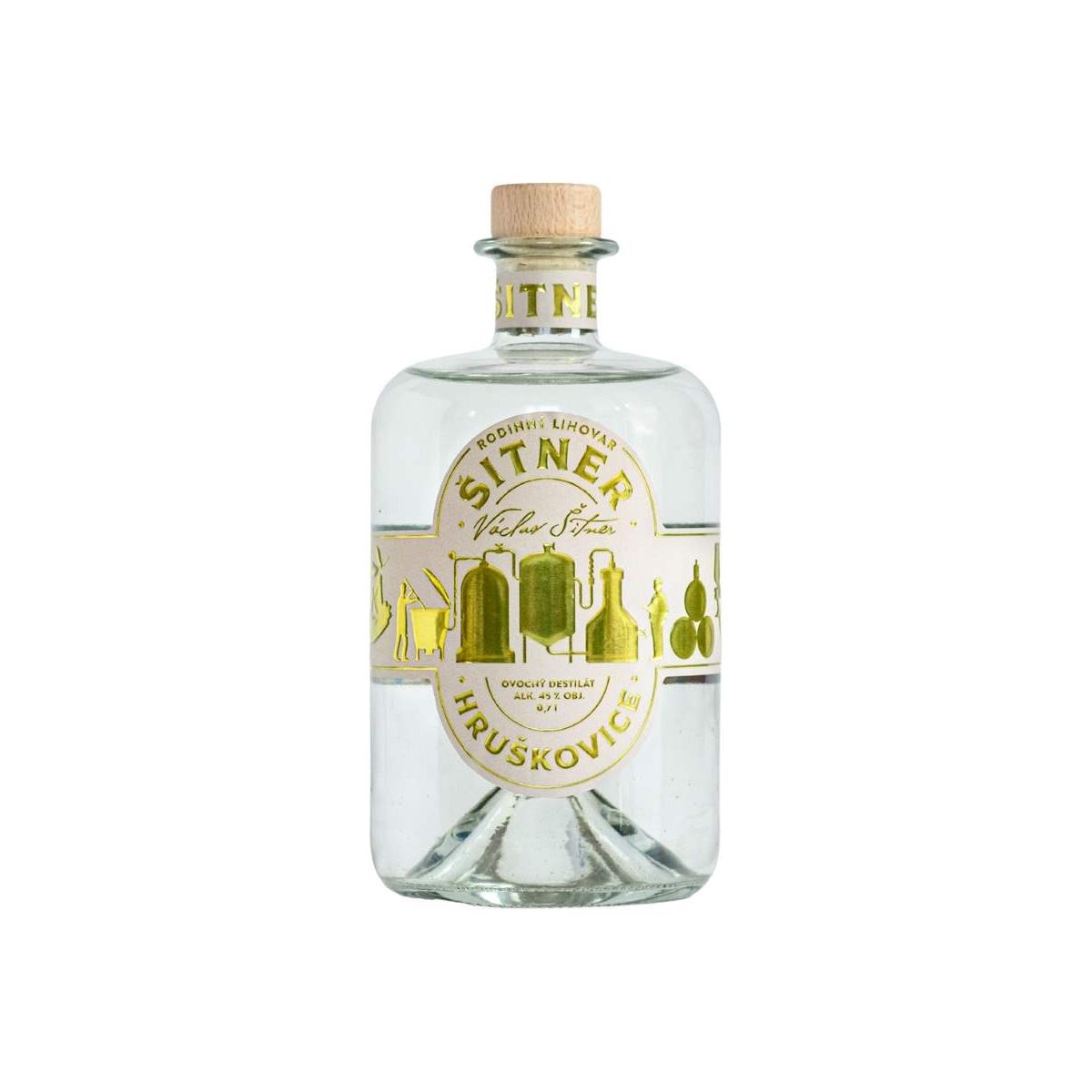Šitner Hruškovice 45% 0,7l