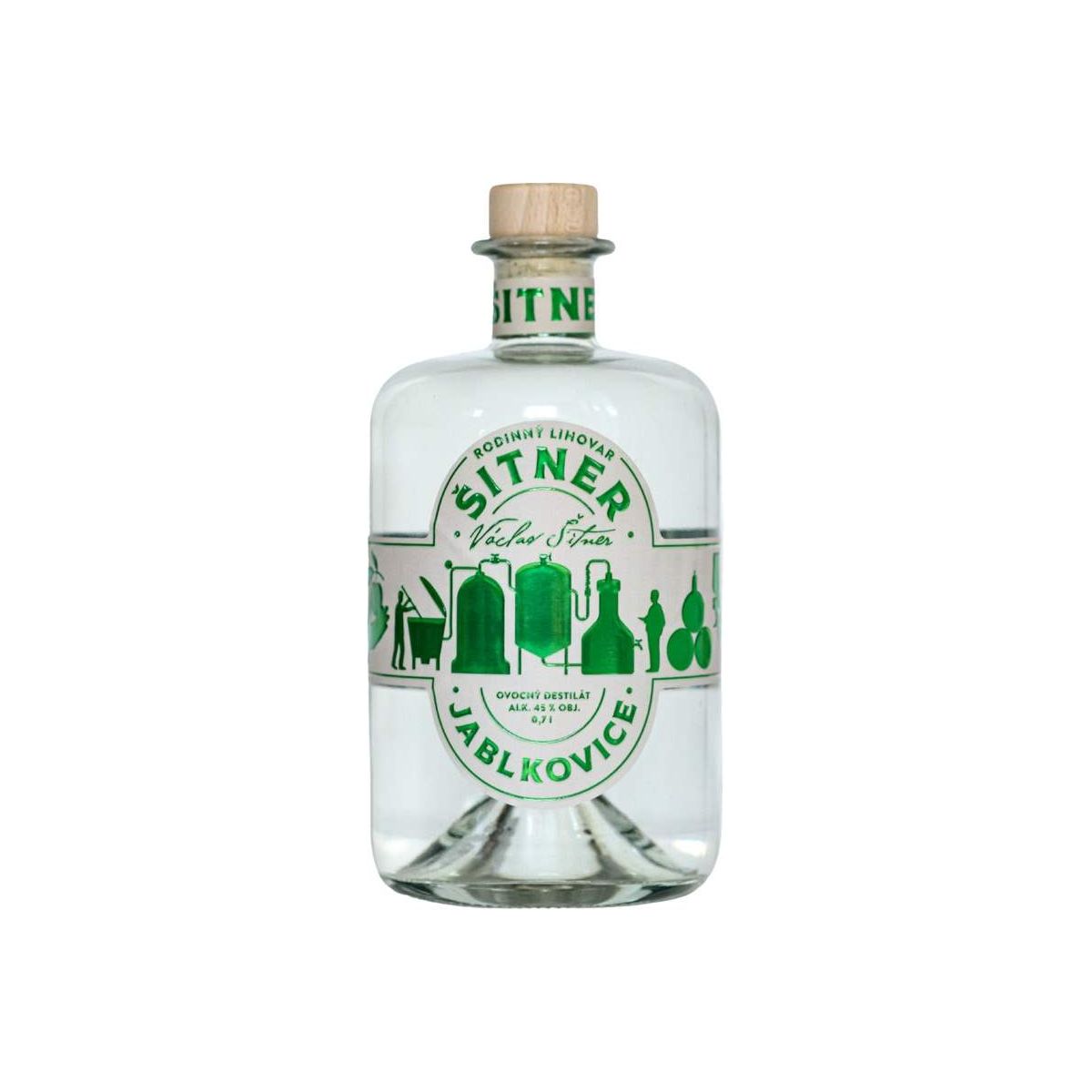 Šitner Jablkovice 45% 0,7l