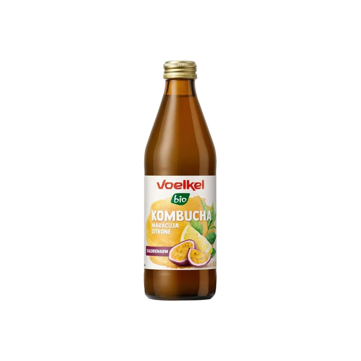 Voelkel Kombucha Maracuja & Citron 0,33l sklo
