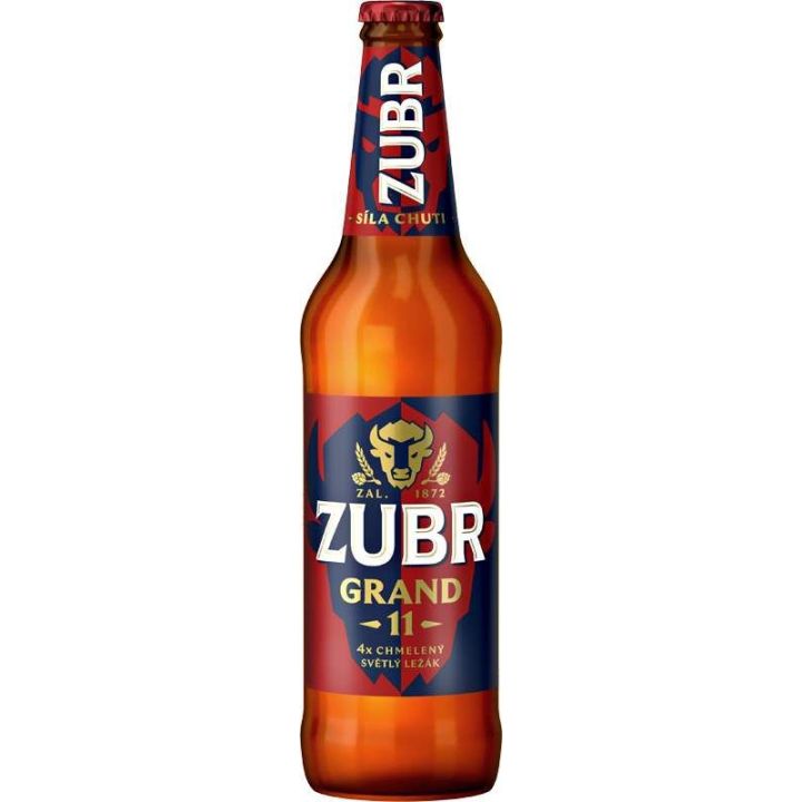 Zubr Grand 11 - 0,5l - sklo