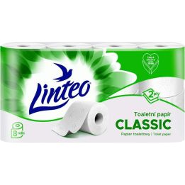 Toaletní papír Linteo Classic 2vr. 8 x15m