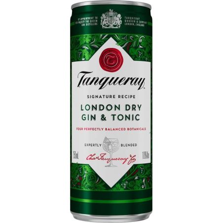 Tanqueray London Dry Gin & Tonic 0,25l - plech