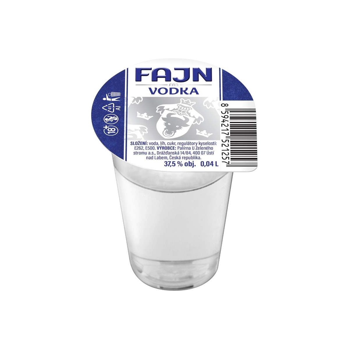 Fajn Vodka 0,04l panák