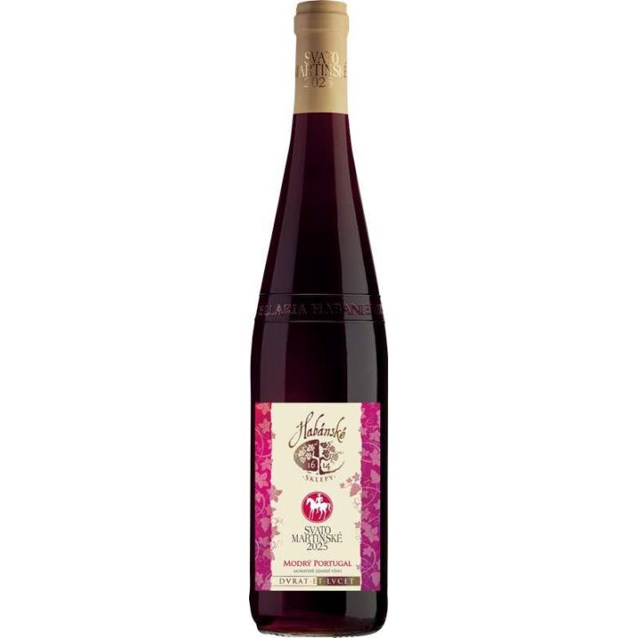 Svatomartinské Modrý Portugal 0,75l - Habánské sklepy