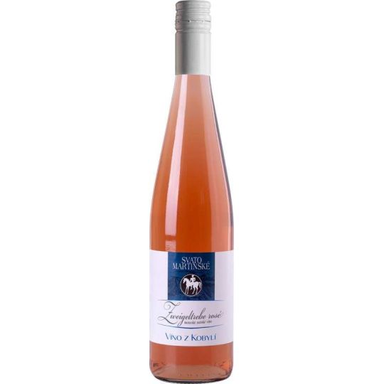 Svatomartinské Zweigeltrebe rosé 0,75l - Patria Kobylí