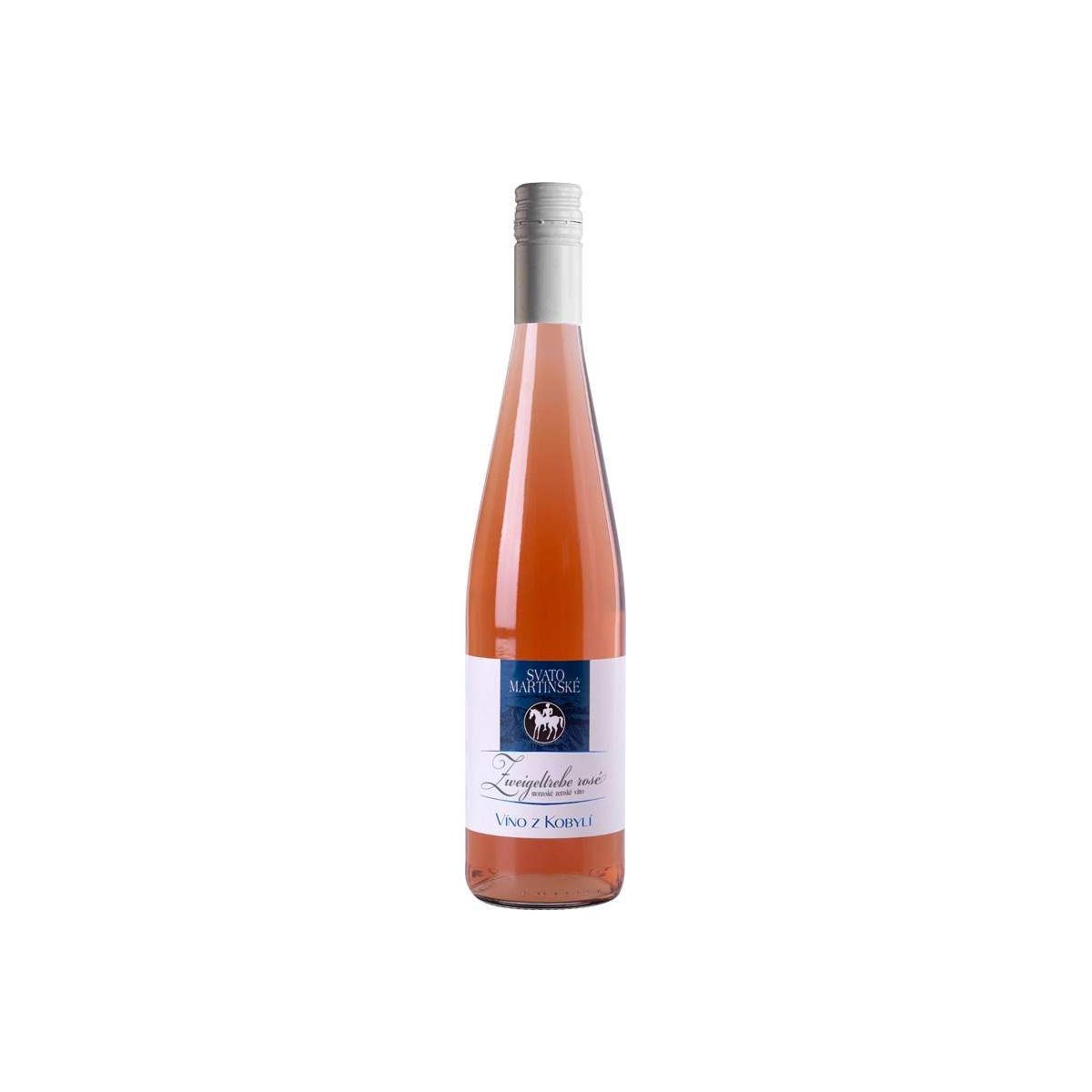 Svatomartinské Zweigeltrebe rosé 0,75l - Patria Kobylí