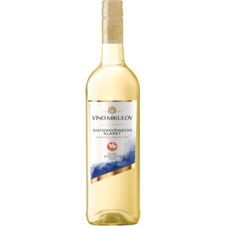 Svatomartinské Svatovavřinecké Claret 0,75l - Mikulov