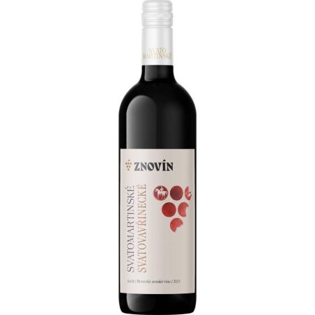 Svatomartinské Svatovavřinecké 0,75l - Znovín
