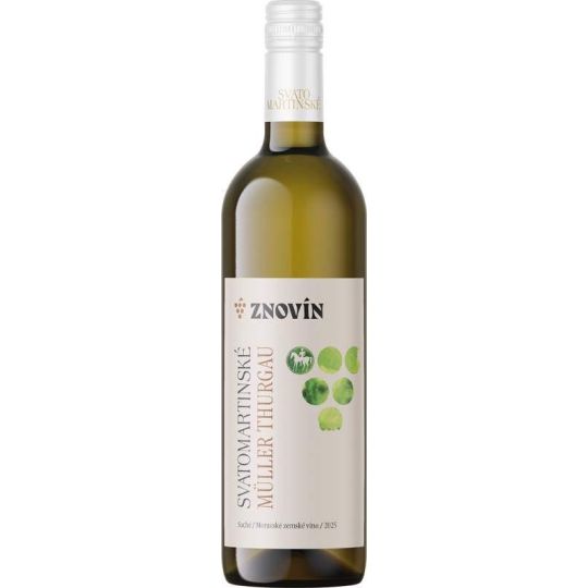 Svatomartinské Muller Thurgau 0,75l - Znovín