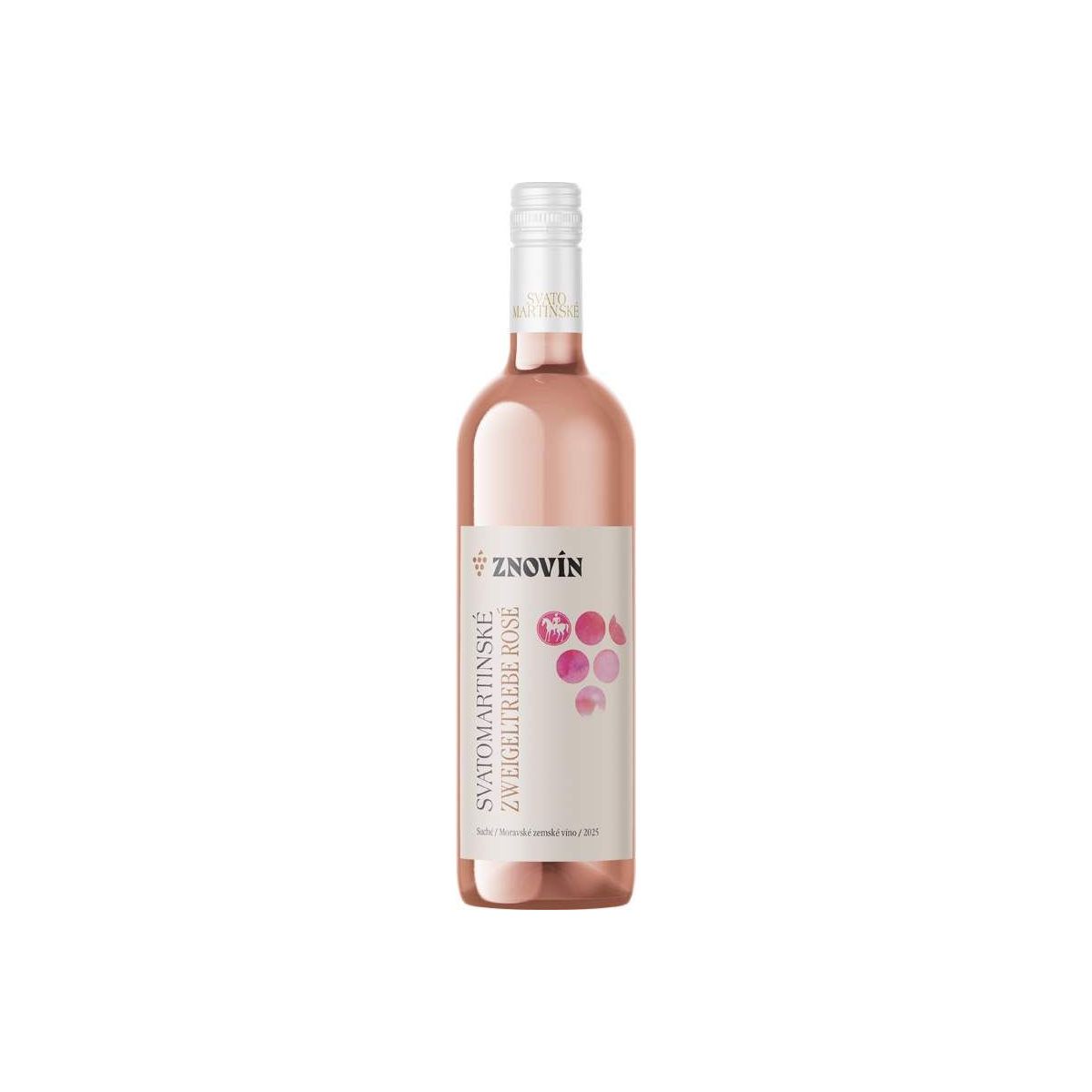 Svatomartinské Zweigeltrebe rosé 0,75l - Znovín