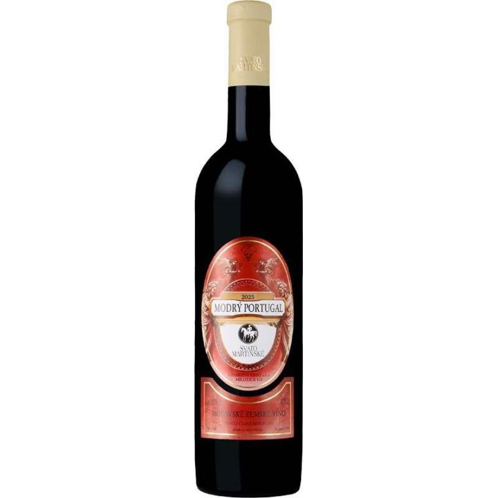 Svatomartinské Modrý Portugal 0,75l - Vinařství Krist