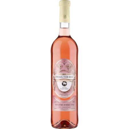 Svatomartinské Zweigeltrebe rosé 0,75l - Vinařství Krist