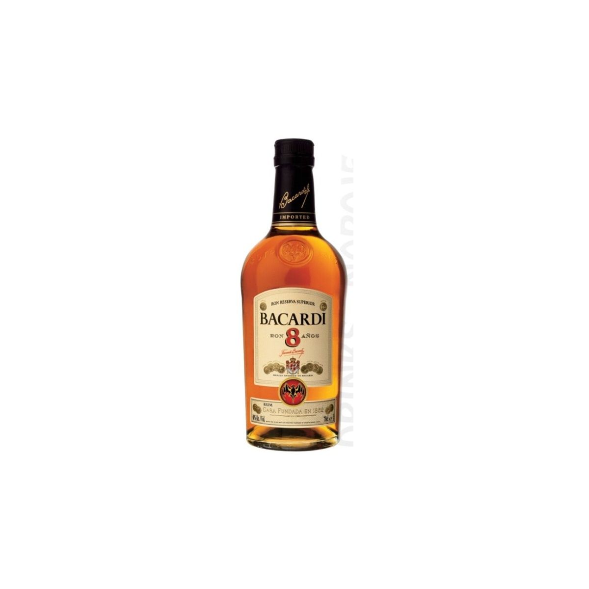 Bacardi 8 let 0,7l - old