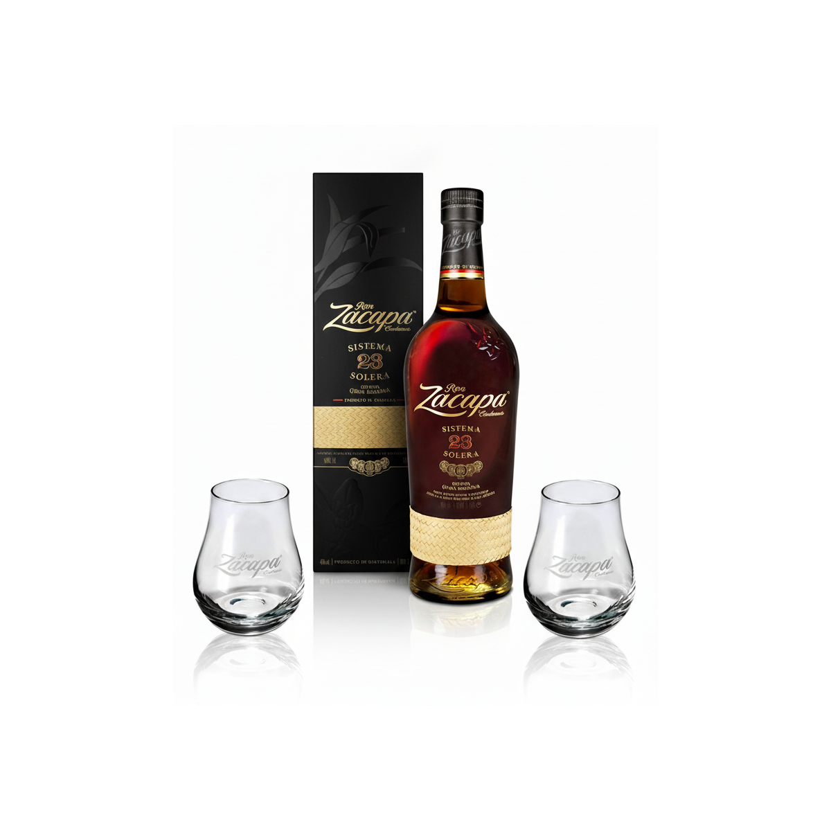 Ron Zacapa Centenario 23 Aňos 0,7l + 2x sklenička