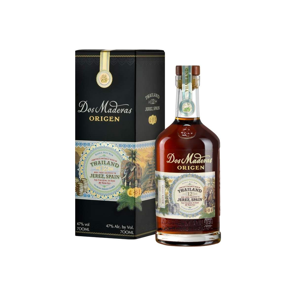 Dos Maderas Origen Thailand 12 Y.O. 0,7l